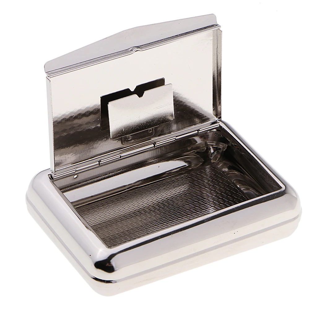 

Travel Tobacco Cigarette Storage Case Cigarette Holder Box Moisturize Box Accessory Random