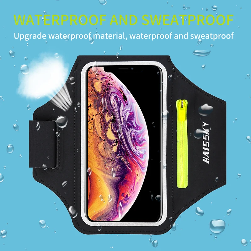 6.9 inch Sport Armbands Case For iPhone 13 12 11 Pro Max XR XS Max Gym Running Phone Bag For Samsung S22 S21 Note20 Ultra Xiaomi