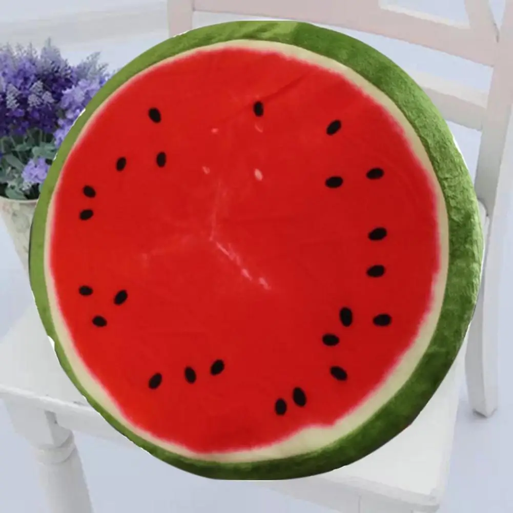 Подушка в виде фрукта на стул мягкий переносные оранжевые фильтры киви фруктов с