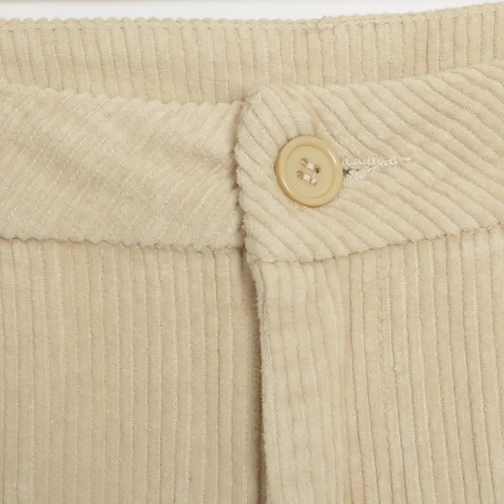 

Wixra Women Corduroy Pants Ladies Casual Bottoms Female Trouser Straight Pants 2019 Autumn Winter High Waist Trousers