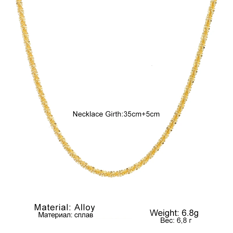 

FAMSHIN New Kpop Snake Chain Necklace For Women Silver Color Necklaces Minimalism Choker Wedding Engagement Punk Fashion Jewelry