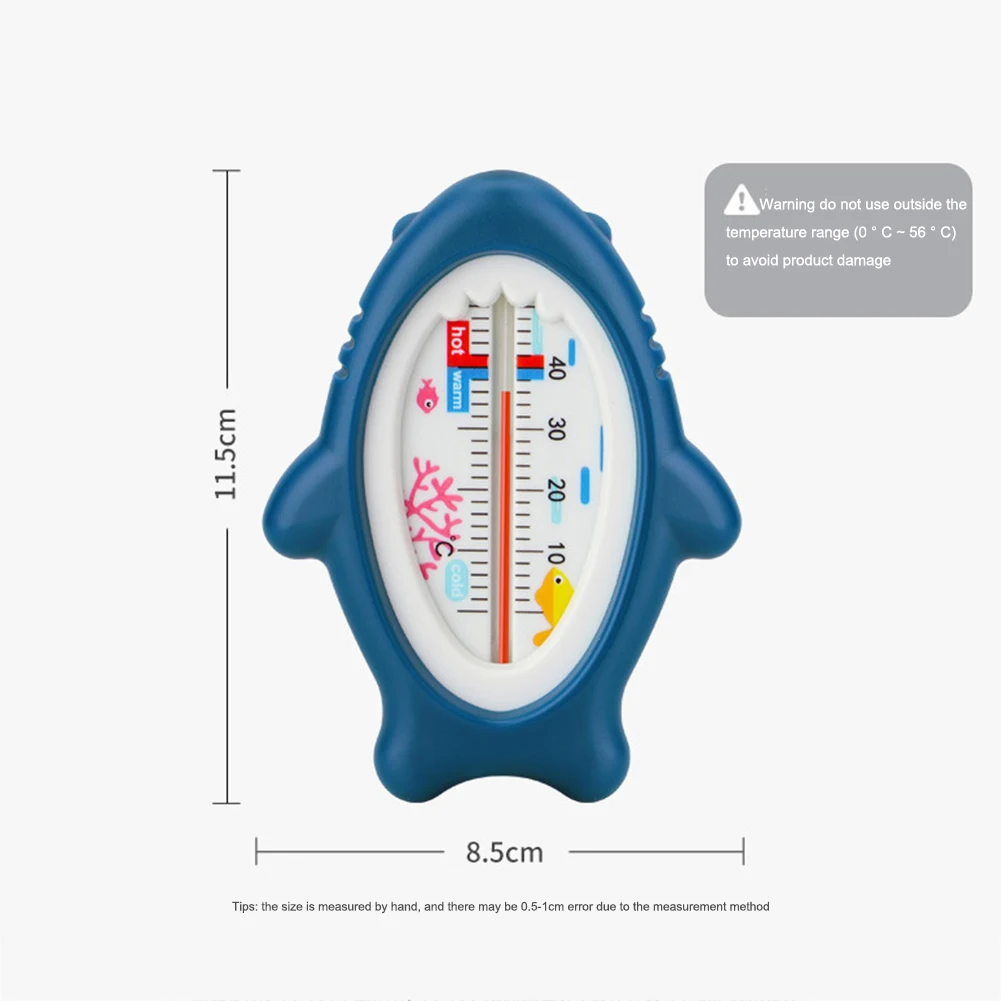 

Swimming Pool Bathroom Thermometer Cartoon Shark Floating Water Temperature Meter Children Bathing Swimming Accessories
