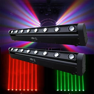 2 шт.лот RGBW 8x12 Вт Светодиодная балка движущаяся головка DMX512 движущаяся головка луч света для диджея дискотевечерние НКИ ночного клуба события шоу сцены