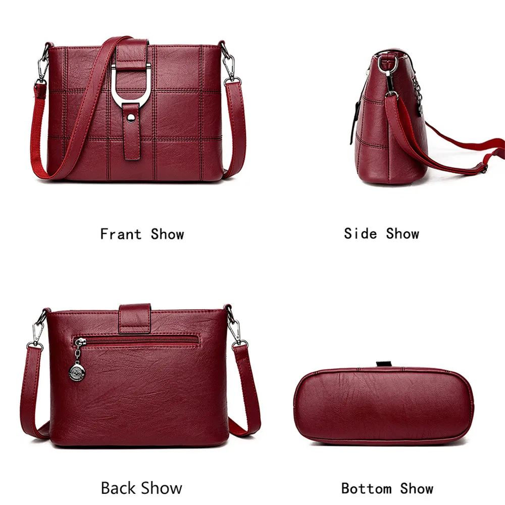 Женская сумка через плечо Sac a Main роскошные кожаные сумки в клетку дизайнерские