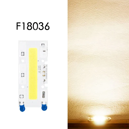 F18036 Warm white Светодиодный COB Чип смарт-ic интегрированный Диодная лампочка Y32 Точечный светильник 110V 220V без драйвера DIY светильник 10 Вт 50 Вт 70 Вт 100 Вт 150 Вт Светодиодный прожектор светильник - Испускаемый цвет: F18036 Warm white