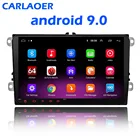 Автомагнитола 2 DIN, Android, мультимедиа, GPS-навигация, для VW Volkswagen GOLF 5 6 Polo Passat b5 Jetta Tiguan Touran Skoda