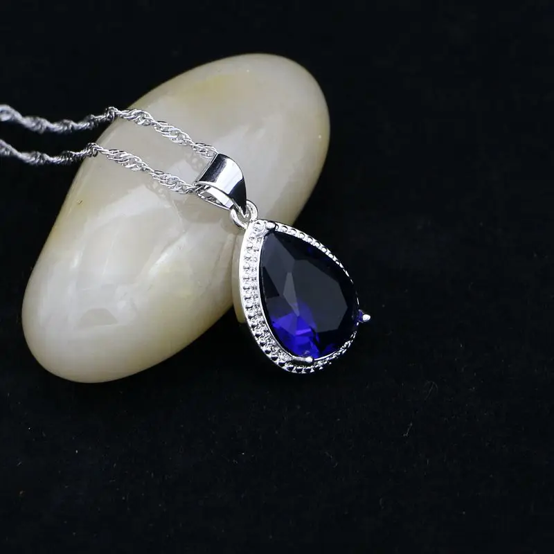 Комплект из колье серёг и кольца серебра 925 пробы|Ювелирные наборы| |