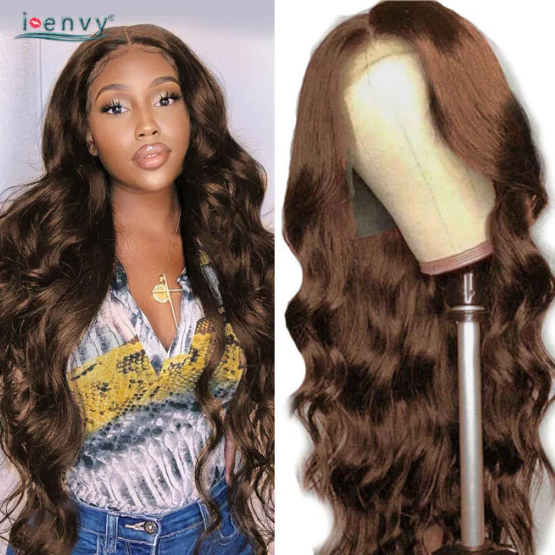 

Brown Wigs Peruvian Body Wave Human Hair Wigs Highlight Lace Front Wig Transparent Lace Front Wig Color Brown Lace Front Wigs