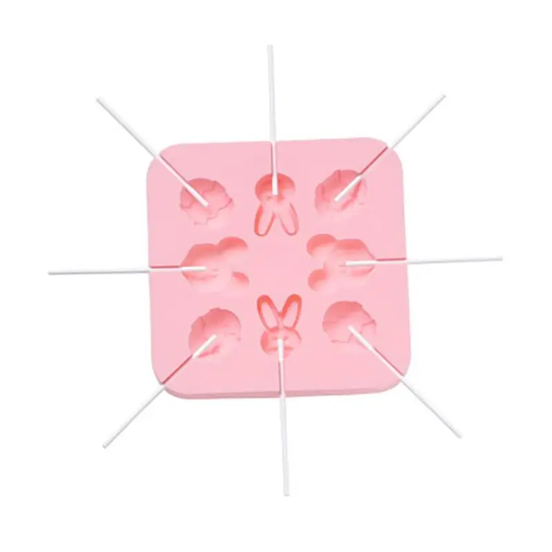 8 отверстий силиконовая форма для выпечки тортов в виде мультяшного героя