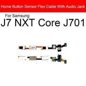 Гибкий кабель для сенсора для Samsung Galaxy J7 NXT Core J701, гибкий кабель для распознавания отпечатков пальцев