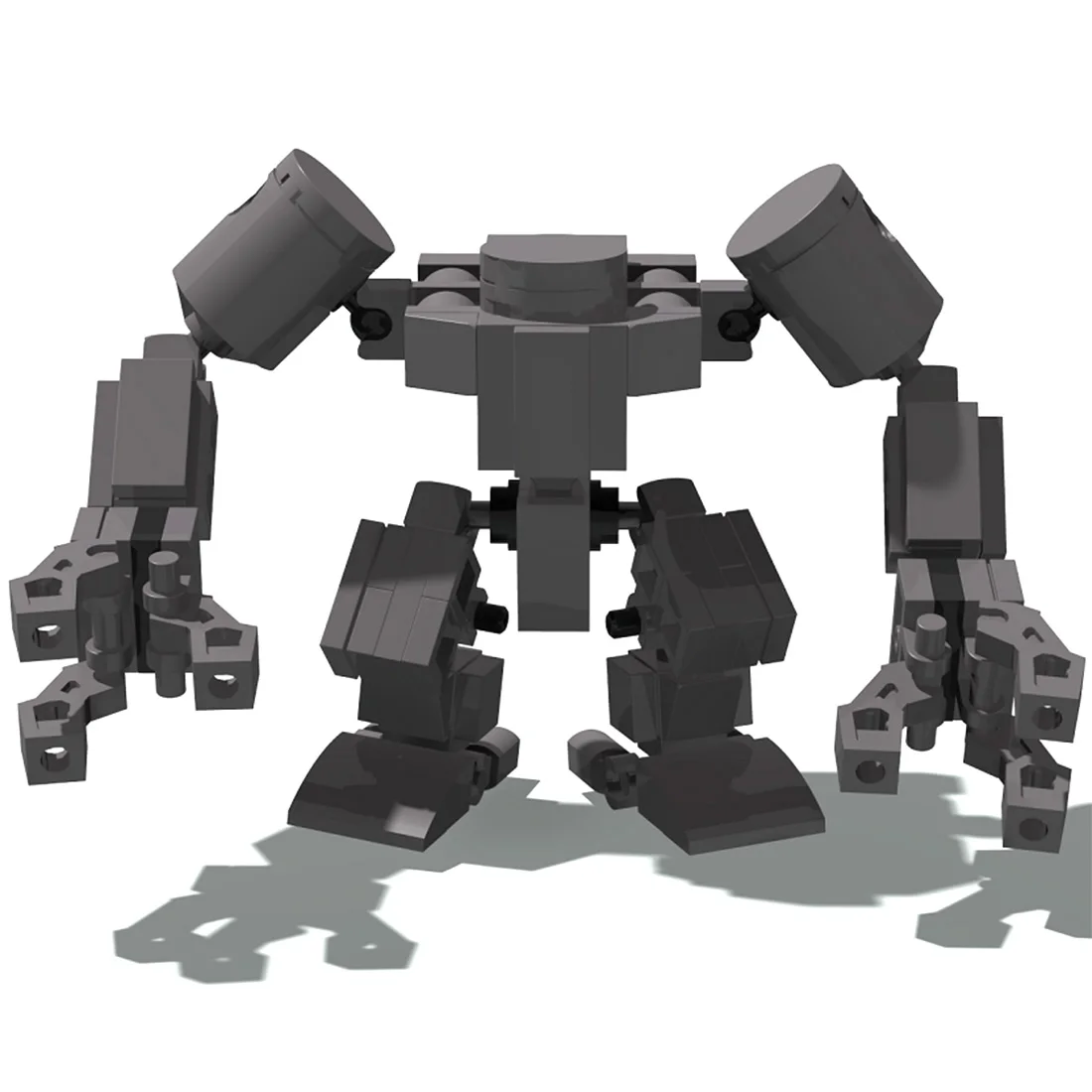 MODIKER 2020 Новый стебель MOC мини меха яд паук гаечный ключ модель мелких частиц