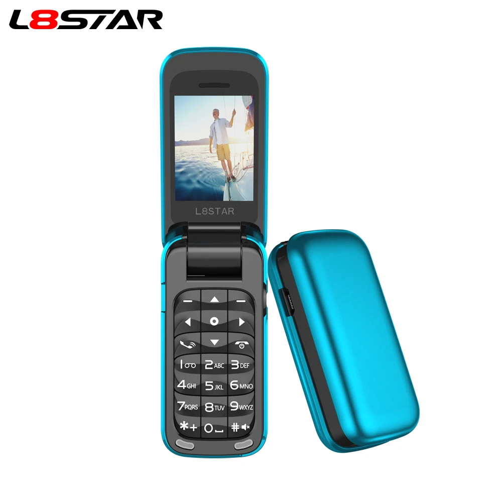 L8star BM60 мини флип музыкальный телефон Bluetooth циферблат мобильный FM радио волшебный