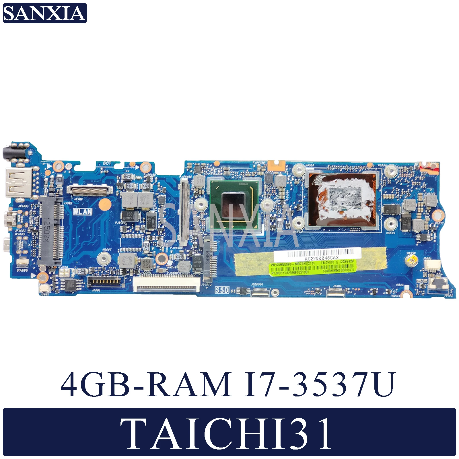 Материнская плата KEFU TAICHI31 для ноутбука ASUS оригинальная материнская 4
