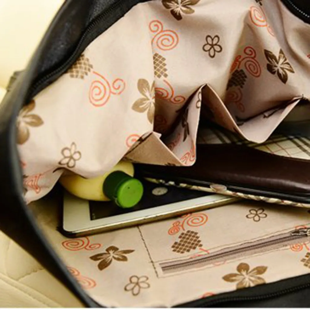 

Women's bag solid color large-capacity shoulder bag simple high-capacity messenger handbag shoulder bag shoulder bag B*