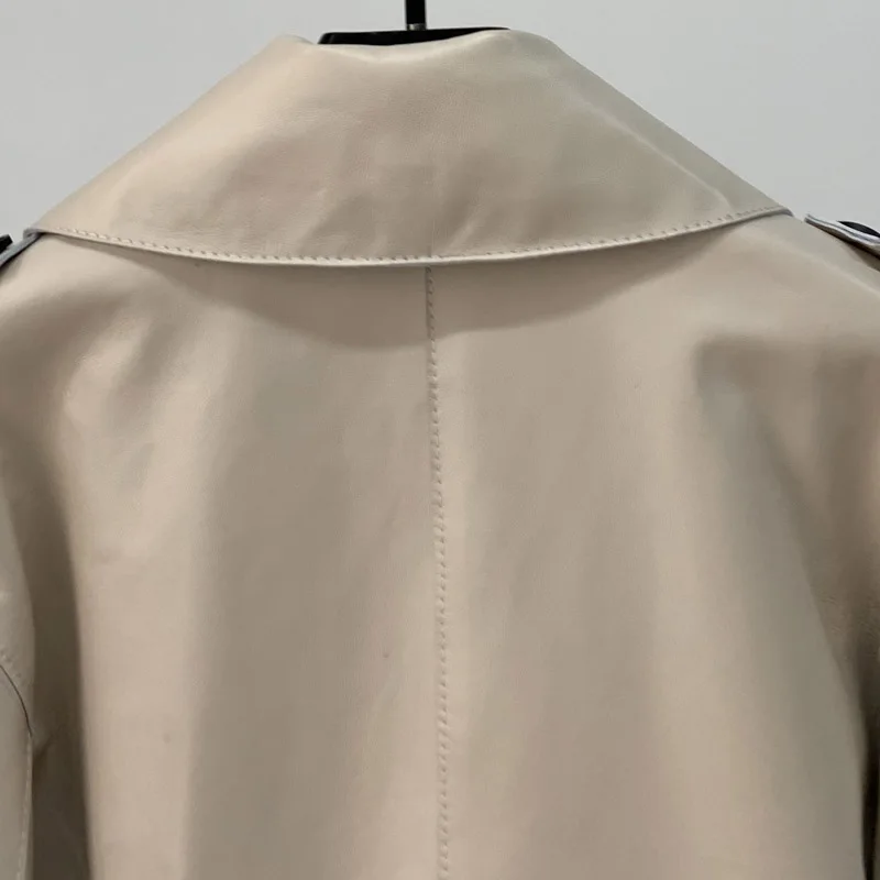 

JCHB 2021 Korean Style Genuine Leather Jacket Women Spring 100% Sheepskin Coat Casual Coats and Jackets Chaquetas Para Mujer Pp