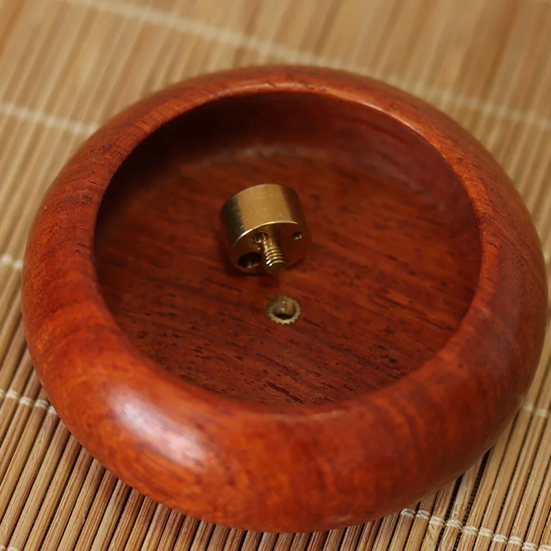 1 шт. палисандровый ладан горелки ручка Чаша-держатель Форма кадило украшения