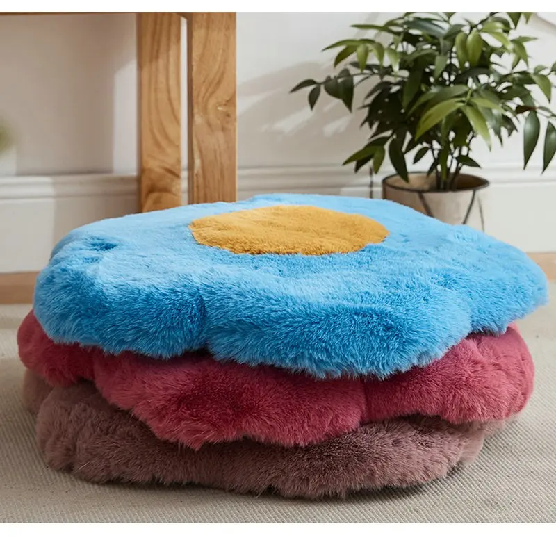 Роскошные пушистые волосы цветок мат из удлиненного плюша в памяти заполняется