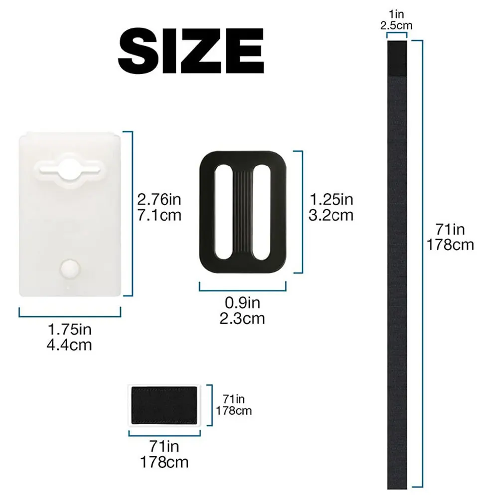 

Solar Pool Cover Reel Attachment Kit 8pcs Blanket Straps & 8pcs Buckles & 8pcs Clips For In Ground Swimming Pool Outside