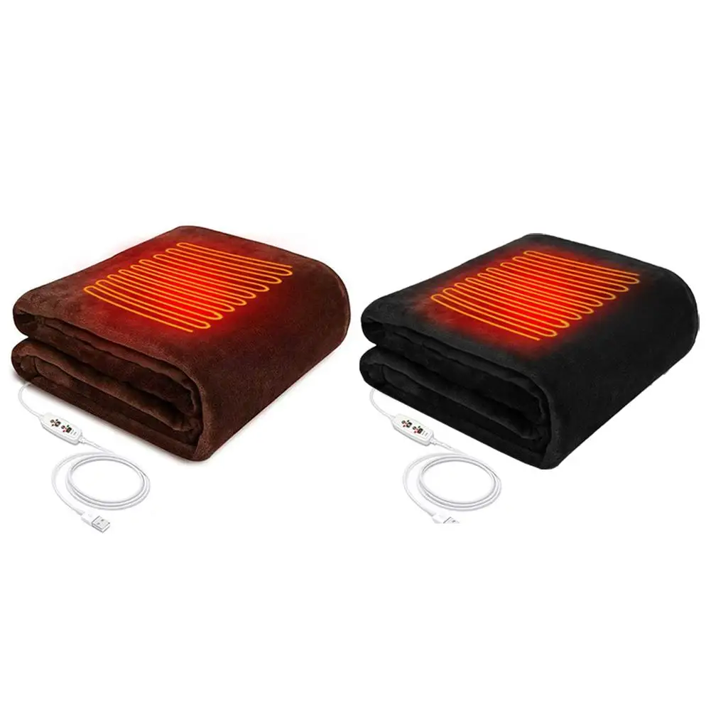 

Winter Electric Blanket USB Heated Shawl Shoulder Neck Mobile Heating Shawl 5V Winter Home Warmer Health Care Heating Shawl
