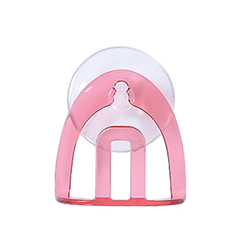 

Wall Mounted Sponge Holder Hook Bathroom Drain Rack Sponge Soap Stand Suction Cup Plastic Kitchen Organizer