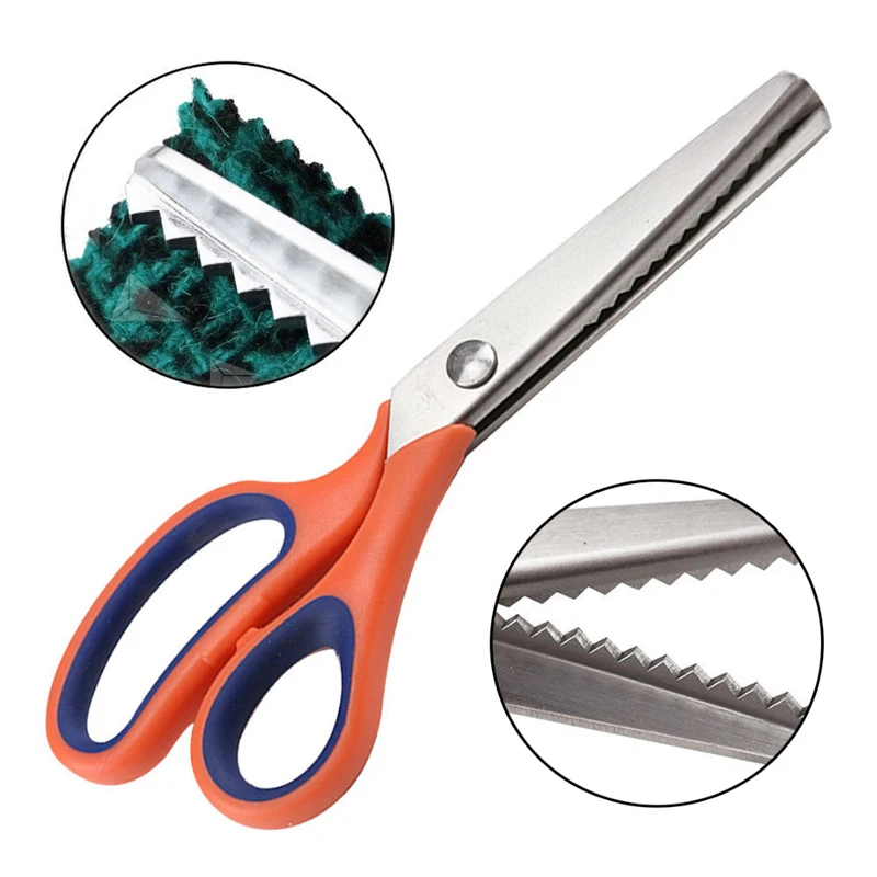 Рукоятка из АБС пластика нержавеющая сталь швейная резка 24 см зигзаг