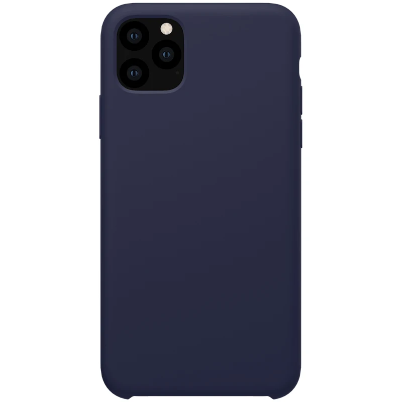Для iPhone 11 Pro Max XS чехол для Max XR Nillkin Flex роскошный жидкий силиконовый мягкий чехол для iPhone 11 Pro XR XS Max чехол для телефона - Цвет: Синий