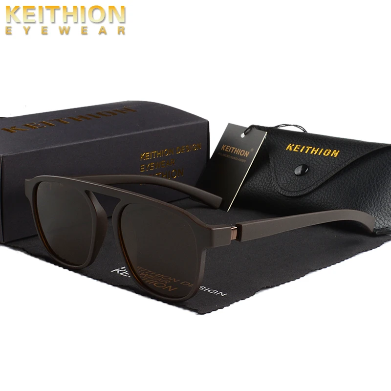 Солнцезащитные очки KEITHION TR90 для мужчин и женщин UV 400 роскошные брендовые