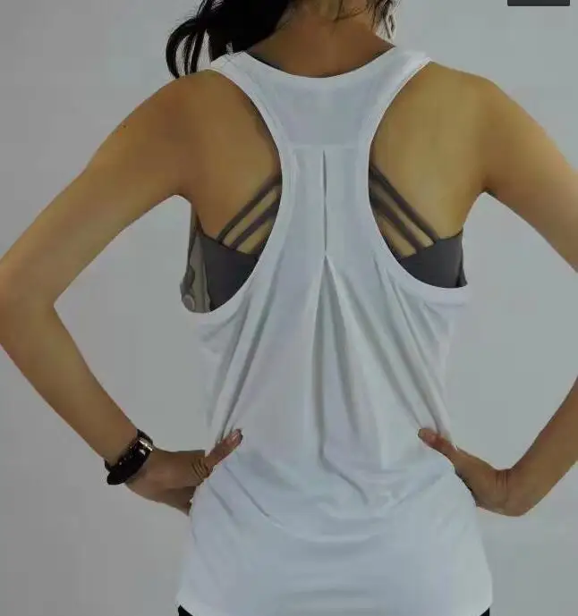 

2020 women Tank Tops Stretch Sexy Blouse Gym Tank Sleeveless Shirts Sports black green Top vest