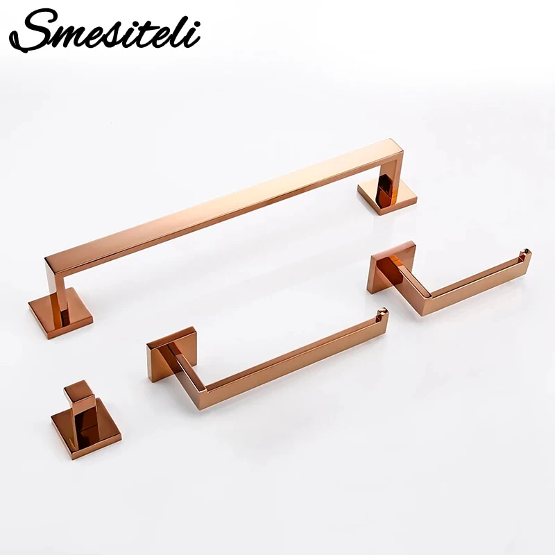 Полированный держатель для туалетной бумаги цвета розового золота аксессуары