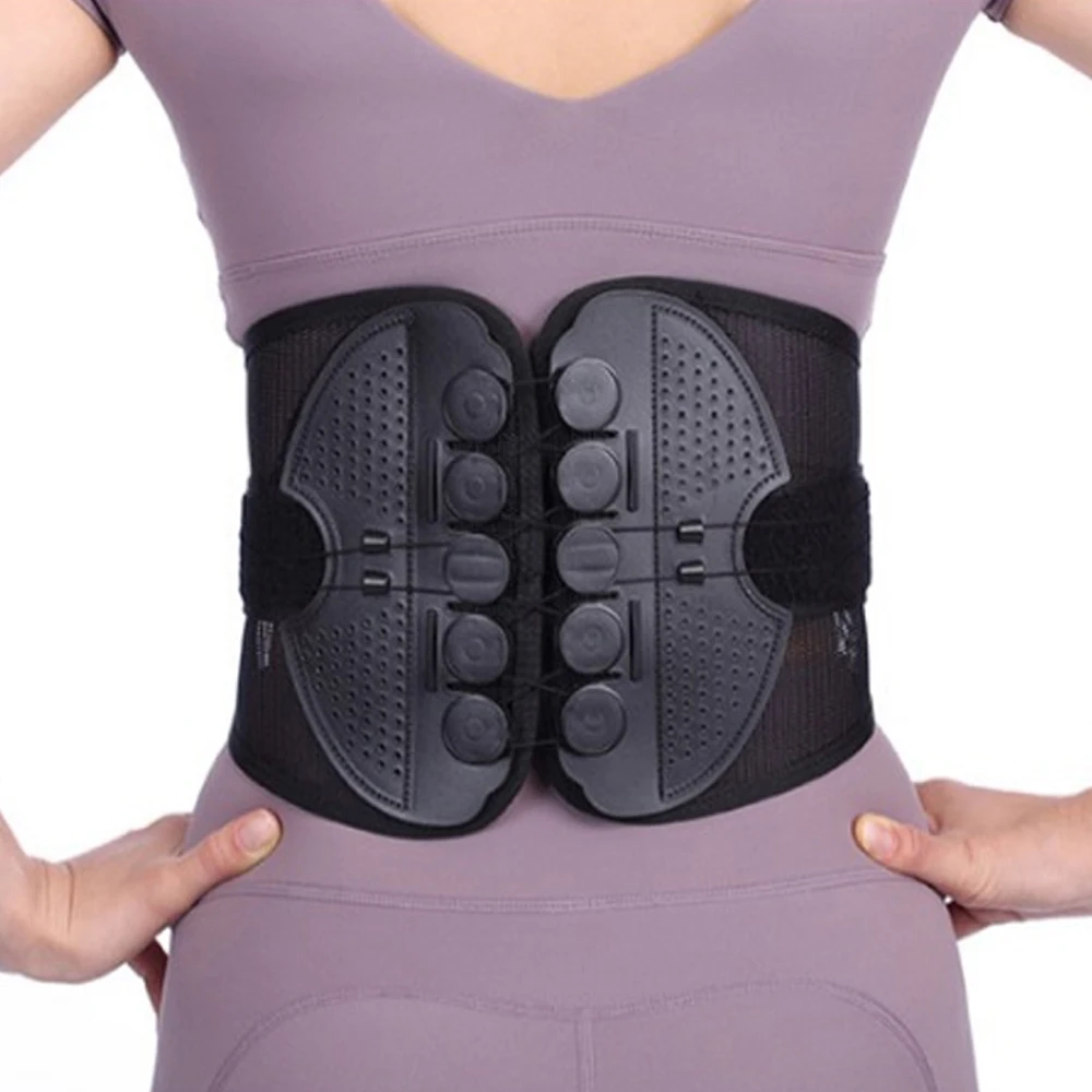 

Rope Pulley System Waist Orthopedic Lower Back Support Belt Pain Relief Compression Belt Lumbar Brace Herniated Disc Sciatica