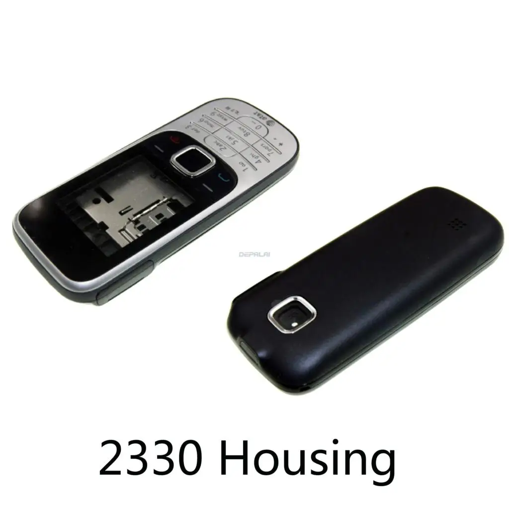 Для Nokia 2330 2320 2322 2690 Корпус Передняя Лицевая панель + задняя крышка/крышка