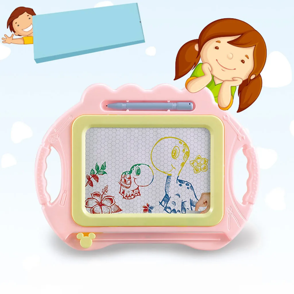 Доска для рисования магнитная доска граффити детей стираемая красочная книга