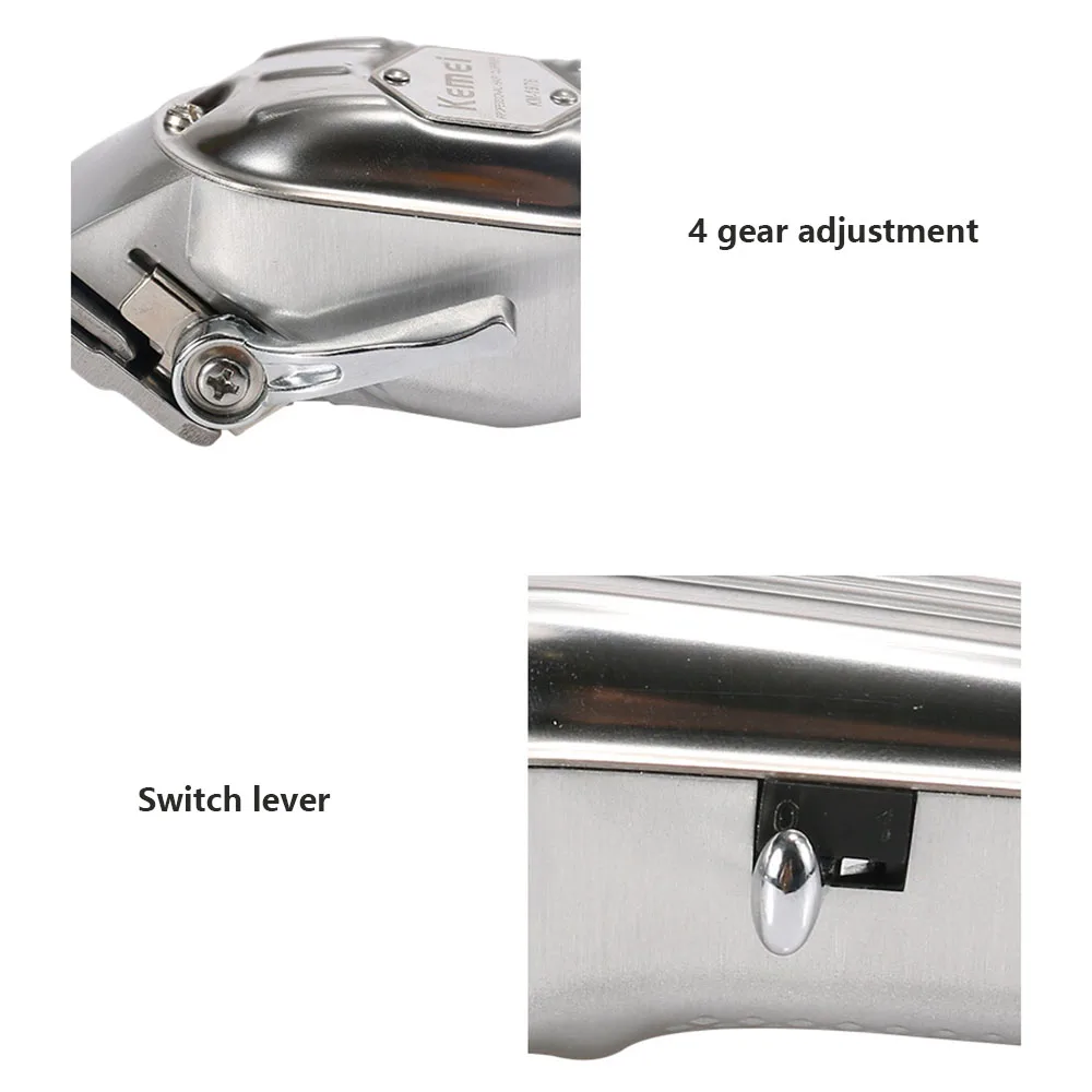 Триммер для волос с ЖК дисплеем беспроводной триммер мужчин машинка стрижки Т