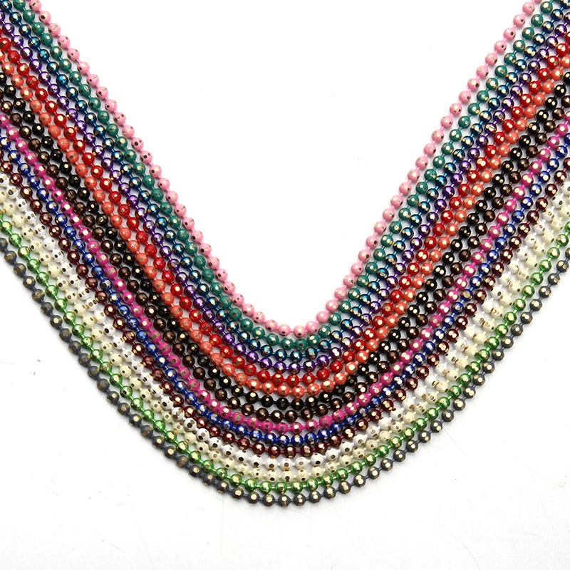 10 м/упак. 1,5 мм Медь шар бусы