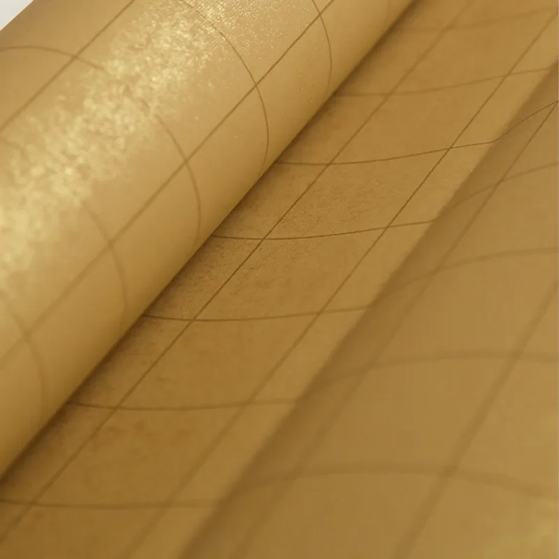 Бумага для каллиграфии s Rice paper Gold Foli Hslf Ripe Xuan с сетками утолщенная Китайская