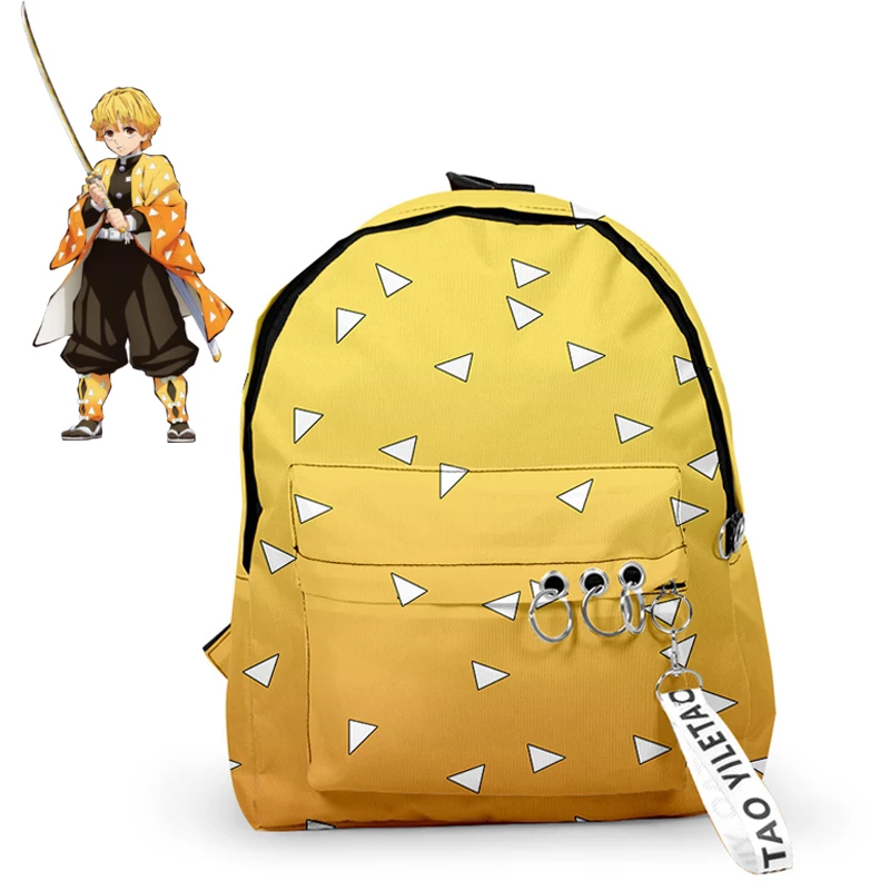 Anime Demon Slayer: Kimetsu No Yaiba Backpack Boys Girls School Bag Kamado Tanjirou Nezuko Cosplay Props Backpacks |