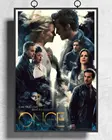 H177 Наклейка на стену Once Upon A Time с изображением сказки, Эммы, сезон США, Шелковый постер, художественное украшение для дома