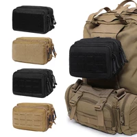 1000d tactical molle pouch double layer utility edc storage bag pack combat hunting utility gear bag hunting tool waist pack