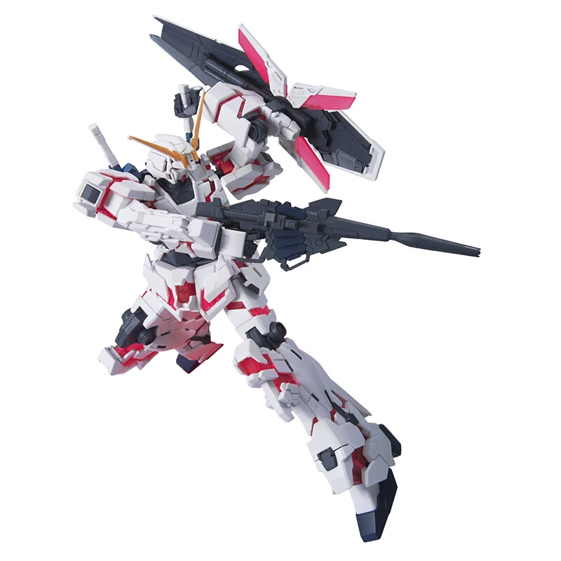 Bandai Gundam сборки модель HGUC 1/144 воина гундама 100 Единорог уничтожения 5057399 RX 0