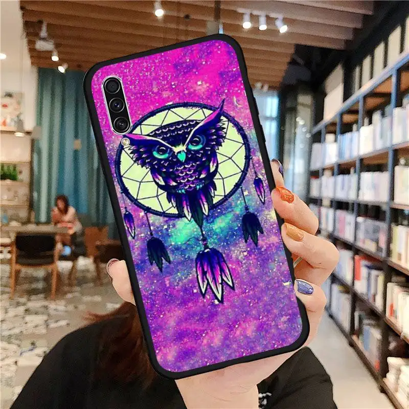 

Animal Night Owl Lovely Phone Case For Samsung Galaxy A 3 6 7 8 10 21 01 11 31 91 10S 20S 30S 50S PLUS