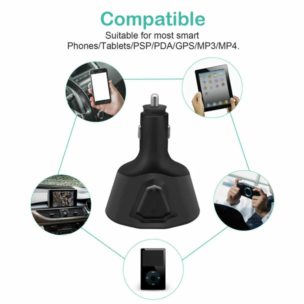 Зарядное устройство автомобильный адаптер 12 В постоянного тока автомобильная