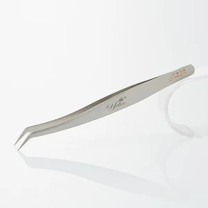 Пинцет для объемных ресниц Yelix Пинцет для наращивания ресниц Пинцет для ресниц профессиональный Сверхтонкий Высокоточный антикислотный