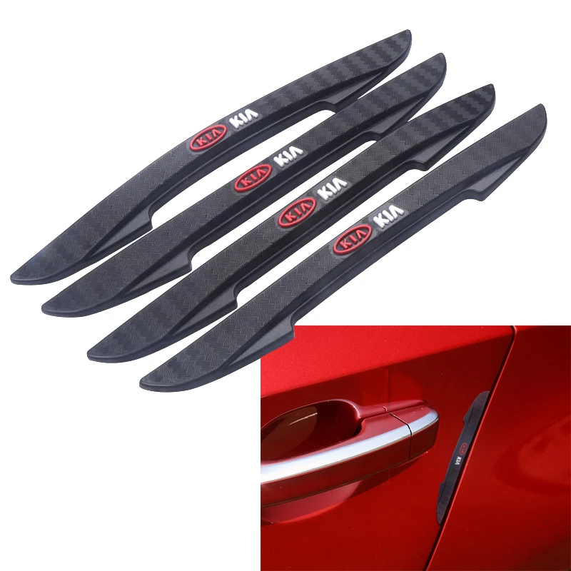 4 шт. полоса против столкновений на дверь автомобиля защита от столкновения