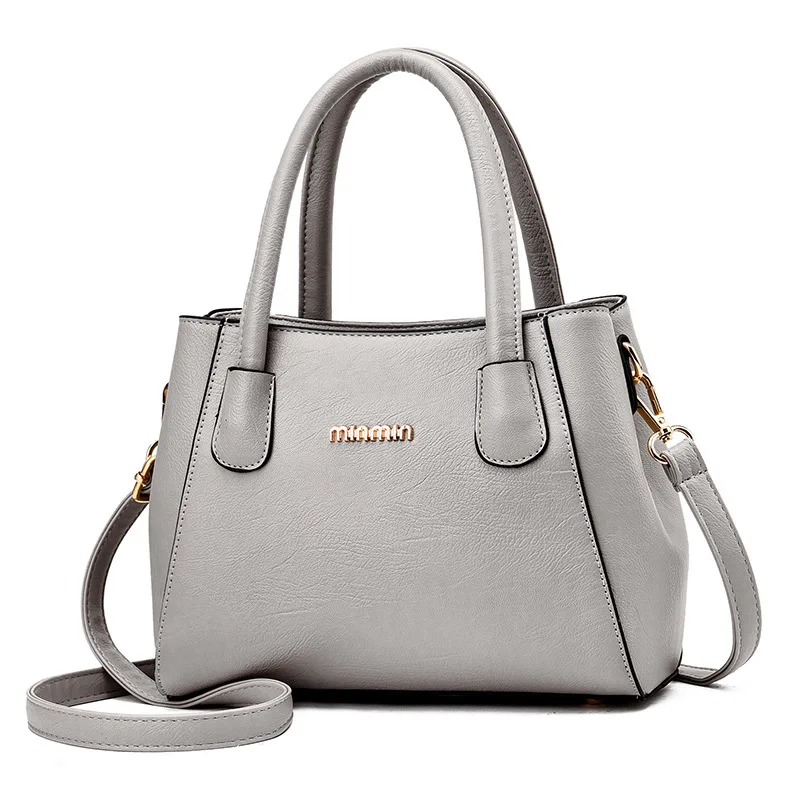 

Casual Shoulder Handbags High Quality Soft Scrub Leather Crossbody Bags for Women Luxury Tote Bags Female Designer Bags