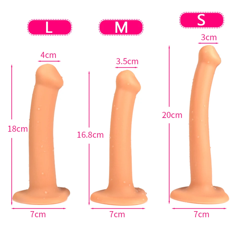 Реалистичный фаллоимитатор с присоской искусственный мягкий жидкий силиконовый