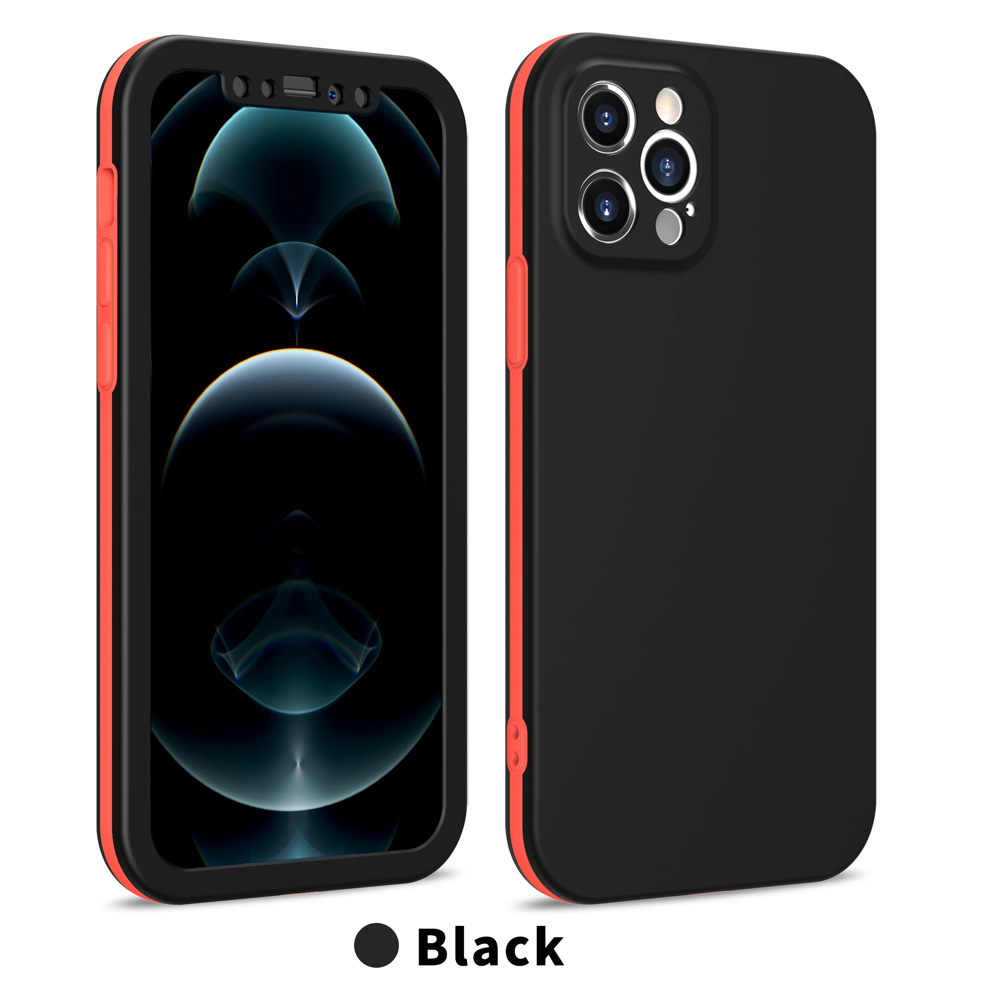 

Shockproof Silica gel Two-color Phone Case For Xiaomi Redmi 11I K40 11X Pro Plus Luxury Anti Fall Protection Soft TPU Back Cover