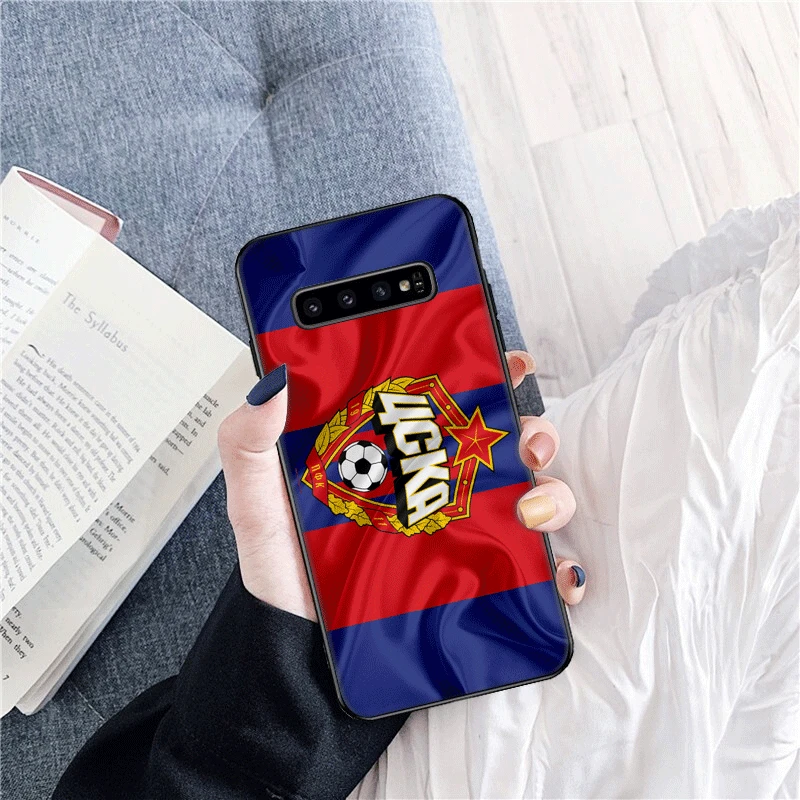ЦСКА клуб Чехол для телефона Samsung Galaxy A10S A20 A20S A20E A30S A40 A40S A50 A50S A60 A70 A70S M10 M20 M30 крышка |