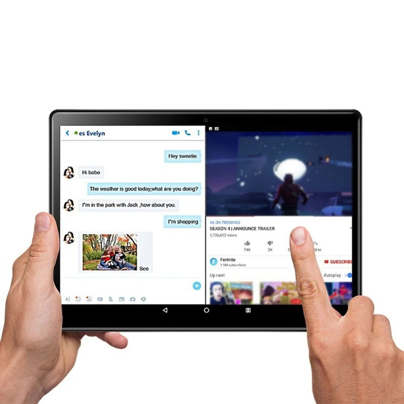 

10.1 Inch Tablet 1+16G MTK6592 Android Quadcore 1280X800 Dual SIM Card WiFi+Bluetooth for Kids