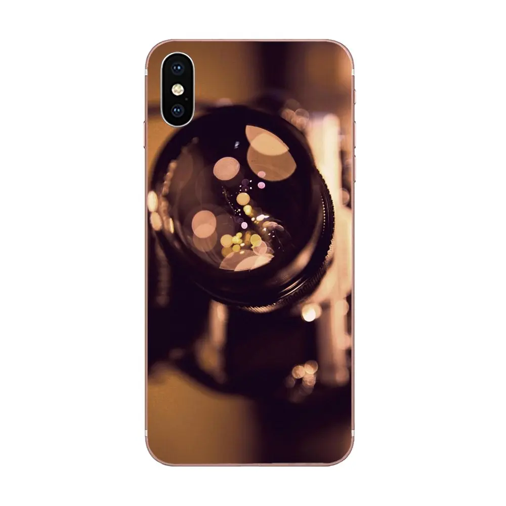 Для Xiao mi 3 4 4C 4i 5 5s 5X6 6X8 SE Pro Lite A1 Max x 2 Note прозрачный мягкий чехол для ретро L камеры |