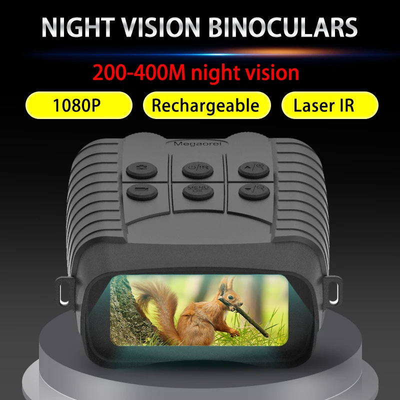 

Megaorei B2 Infrared Night Vision Binoculars High Clarity Outdoor Night Vision Device Take and Photo Video Digital Telescope